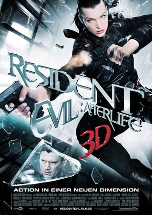 Resident Evil: Afterlife - German Movie Poster (thumbnail)