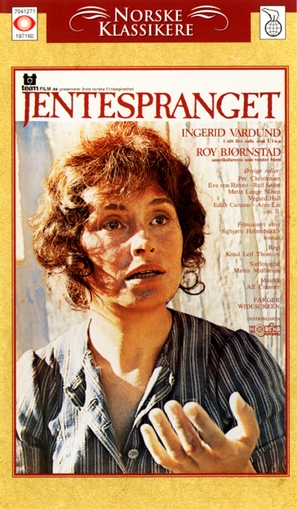 Jentespranget - Norwegian VHS movie cover (thumbnail)