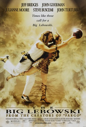 The Big Lebowski - Theatrical movie poster (thumbnail)