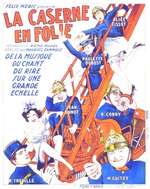 La caserne en folie - French Movie Poster (thumbnail)