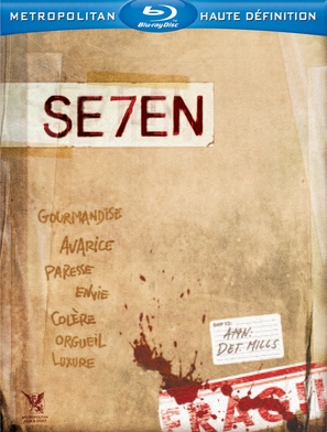 Se7en - French Movie Cover (thumbnail)