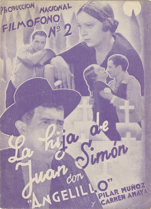 La hija de Juan Sim&oacute;n - Spanish Movie Poster (thumbnail)