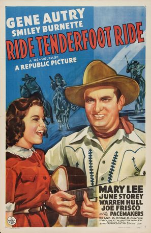 Ride Tenderfoot Ride - Movie Poster (thumbnail)