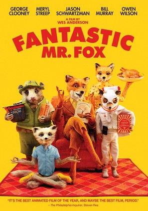 Fantastic Mr. Fox - DVD movie cover (thumbnail)