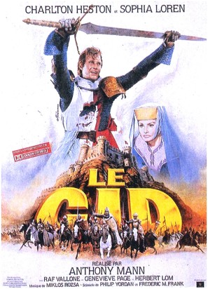 El Cid - French Movie Poster (thumbnail)