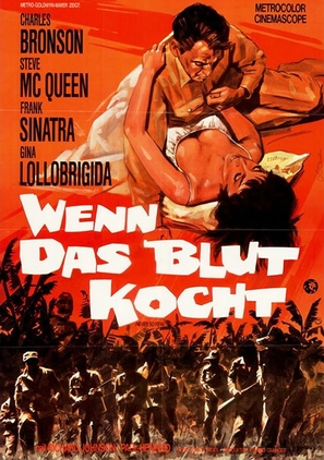 Never So Few - German Movie Poster (thumbnail)