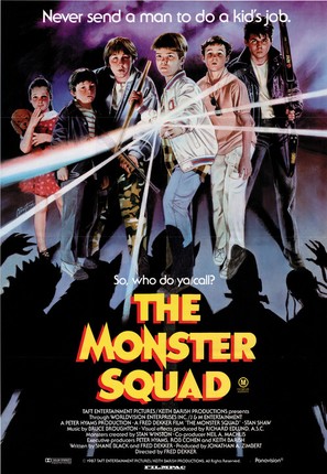 The Monster Squad - Australian Movie Poster (thumbnail)