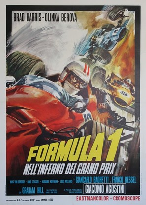Formula 1 - Nell&#039;Inferno del Grand Prix - Italian Movie Poster (thumbnail)