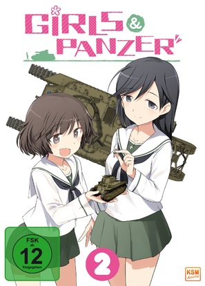 &quot;Girls und Panzer&quot; - German DVD movie cover (thumbnail)