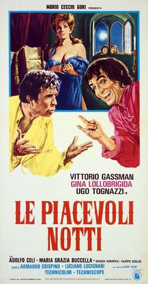 Piacevoli notti, Le - Italian Movie Poster (thumbnail)