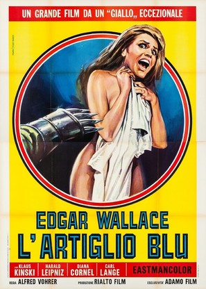 Die blaue Hand - Italian Movie Poster (thumbnail)