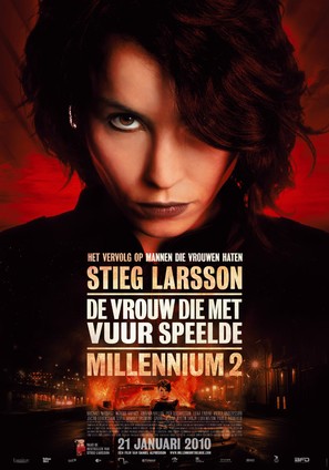 Flickan som lekte med elden - Dutch Movie Poster (thumbnail)