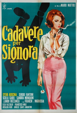 Cadavere per signora - Italian Movie Poster (thumbnail)