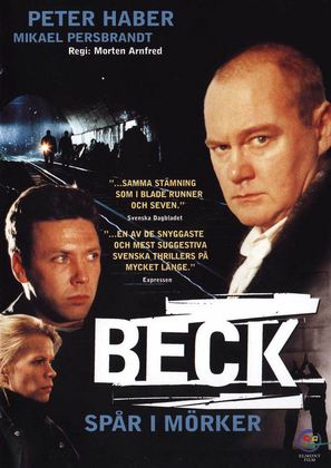 &quot;Beck&quot; Sp&aring;r i m&ouml;rker - Swedish poster (thumbnail)