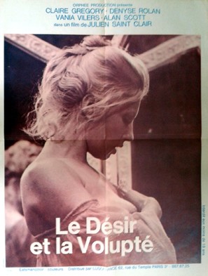 Le d&eacute;sir et la volupt&eacute; - French Movie Poster (thumbnail)