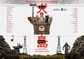 Isle of Dogs - Spanish Movie Poster (thumbnail)