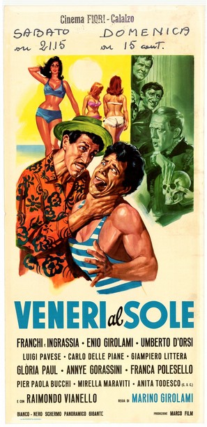 Veneri al sole - Italian Movie Poster (thumbnail)