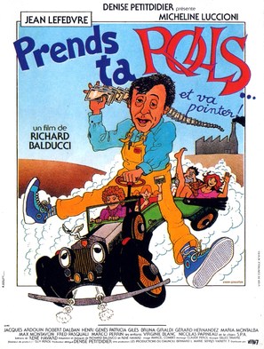 Prends ta rolls et va pointer - French Movie Poster (thumbnail)