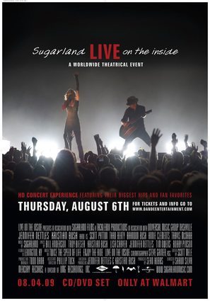 Sugarland: Live on the Inside - Movie Poster (thumbnail)