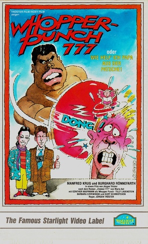 Whopper Punch 777 - German VHS movie cover (thumbnail)