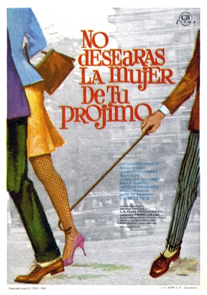 No desear&aacute;s la mujer de tu pr&oacute;jimo - Spanish Movie Poster (thumbnail)