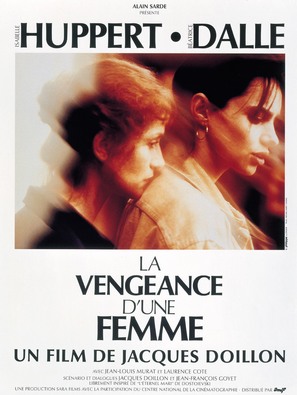 La vengeance d&#039;une femme - French Movie Poster (thumbnail)