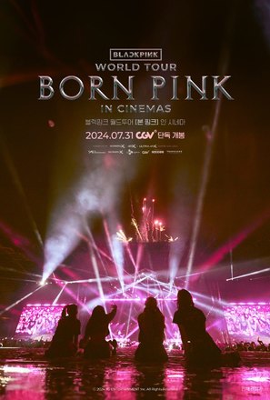 Blackpink World Tour (Born Pink) in Cinemas - South Korean Movie Poster (thumbnail)