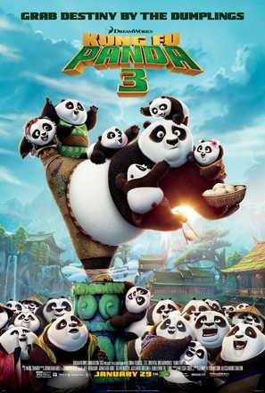 Kung Fu Panda 3 - Theatrical movie poster (thumbnail)