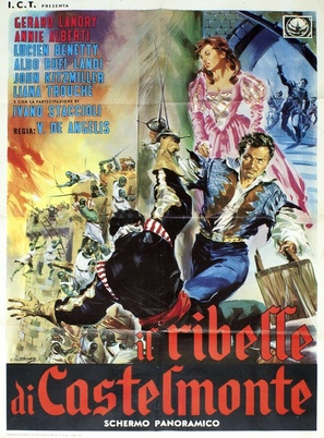 Il ribelle di Castelmonte - Italian Movie Poster (thumbnail)