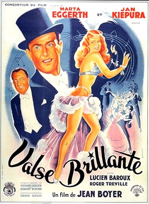 Valse brillante - French Movie Poster (thumbnail)