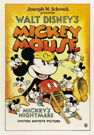 Mickey's Nightmare Poster