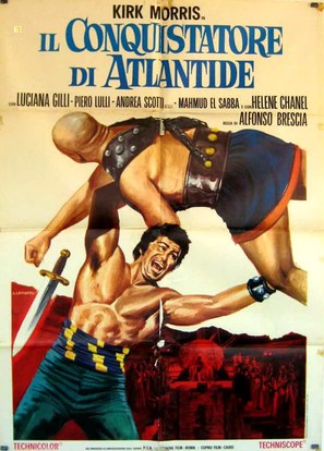 Il conquistatore di Atlantide - Italian Movie Poster (thumbnail)