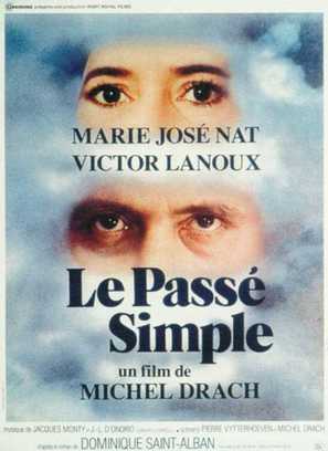 Le pass&eacute; simple - French Movie Poster (thumbnail)
