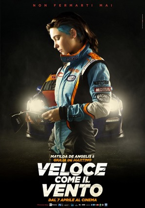 Veloce come il vento - Italian Movie Poster (thumbnail)