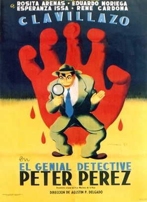 Genial Detective Peter P&eacute;rez, El - Mexican Movie Poster (thumbnail)