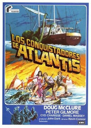 Warlords of Atlantis - Spanish Movie Poster (thumbnail)