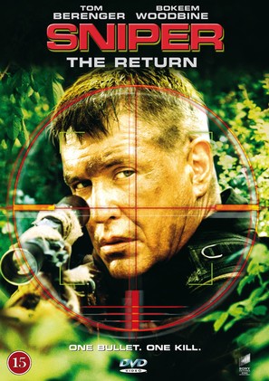 Sniper 2 - Danish DVD movie cover (thumbnail)