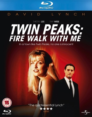 Twin Peaks: Fire Walk with Me - British Blu-Ray movie cover (thumbnail)