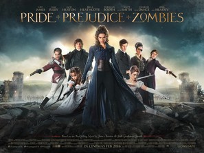 Pride and Prejudice and Zombies - British Movie Poster (thumbnail)