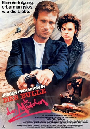 Der Bulle &amp; das M&auml;dchen - German Movie Poster (thumbnail)
