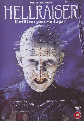 Hellraiser - British DVD movie cover (thumbnail)