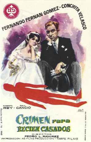 Crimen para reci&eacute;n casados - Spanish Movie Poster (thumbnail)