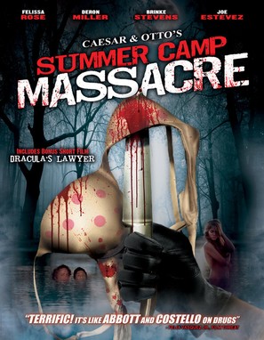 Caesar and Otto&#039;s Summer Camp Massacre - Blu-Ray movie cover (thumbnail)