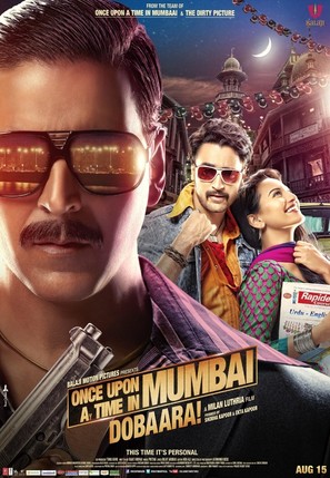 Once Upon Ay Time in Mumbai Dobaara! - Indian Movie Poster (thumbnail)