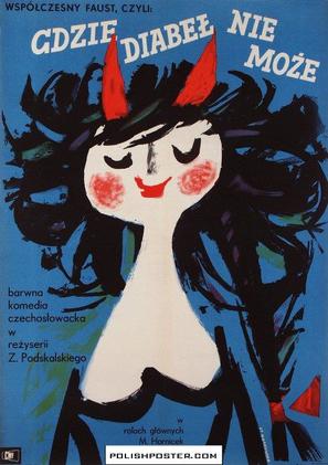 Kam cert nemuze - Polish Movie Poster (thumbnail)