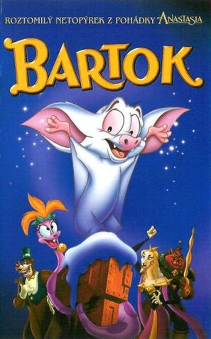 Bartok the Magnificent - Czech VHS movie cover (thumbnail)