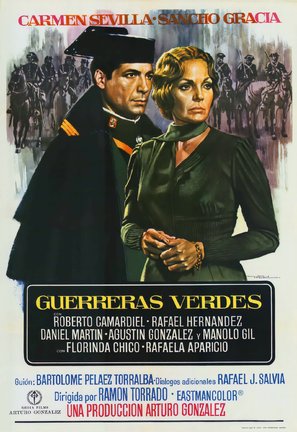Guerreras verdes - Spanish Movie Poster (thumbnail)