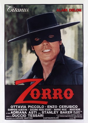 Zorro - Italian Movie Poster (thumbnail)