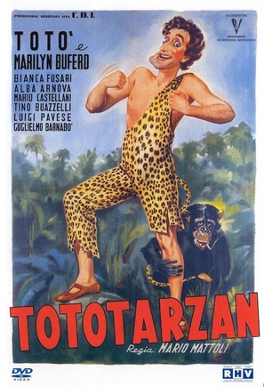 Tot&ograve; Tarzan - Italian Movie Cover (thumbnail)