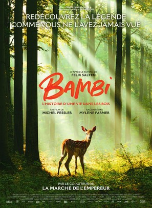 Bambi, L&#039;histoire d&#039;une vie dans les bois - French Movie Poster (thumbnail)